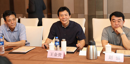 项目组组长王金贵教授讲话