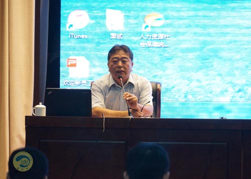 李正全书记授课