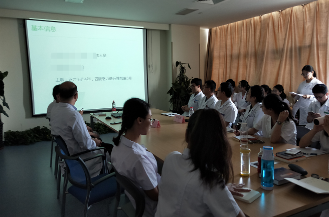 天津中医一附属医院 内分泌科 科室动态  8月3日上午,内分泌科在南院